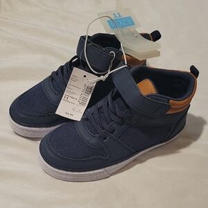 The Children's Place Toddler Boys Contrast Cuff High Top Sneakers NWT